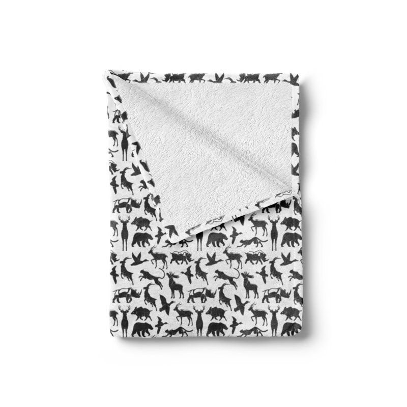 Hand Woven Throw Blanket, 50" W x 60" L