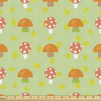 Shaunte Fall Leaves Seasonal Veggies Fabric