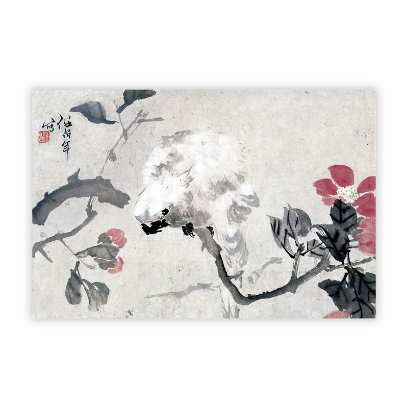 Cockatoo by Ren Yi - Frameless Print, 42 cm H x 59.4 cm W