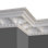 Corbeaux L 78,74 po x l 5,44 po x H 3,74 po x P 3,94 po pi.