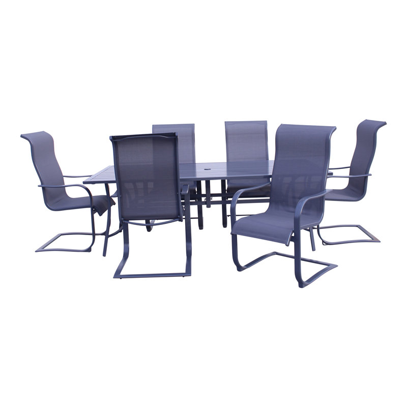 Ensemble de salle à manger rectangulaire pour 6 personnes, H 27,56 po x L 72 po x l 41,97 po