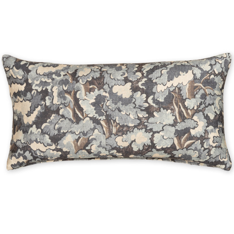 Cascade Tongas Accent Pillow, Rectangle 14"H x 26"W, Blue, Polyester