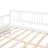 Full Size Daybed With Support Legs, White, Firm And , For Bedroom & Living Room, Extra Storage Option White Stable Construction, Ideal For Included
