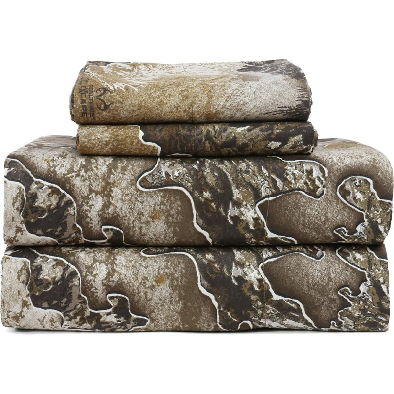 Realtree Max-5 Camouflage Bed Sheets - Camo Bedding - Premium Microfiber Super Soft Hunting Sheet Set - Machine Washable Outdoor Bedding Set