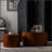 Round Wood Coffee Table for Small Space Living, No Assembly Required, Handcrafted and Durable-2123591128