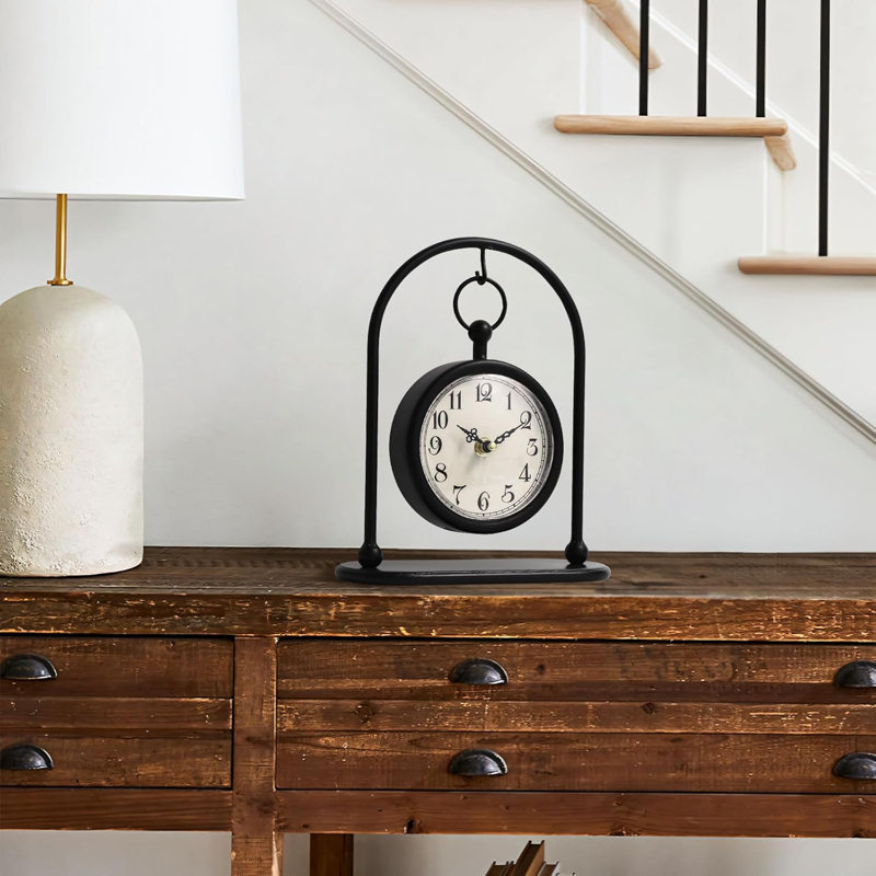 Retro Metal Clock