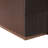 Sunny Mordern Fluted Nightstand with 2 Drawers & Heavy Duty Base-319466353