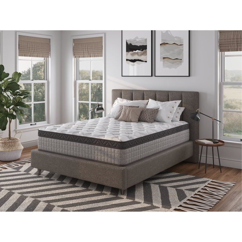 Matelas en mousse viscoélastique et rafraîchissante Diamond Innerspring, 12", Simple