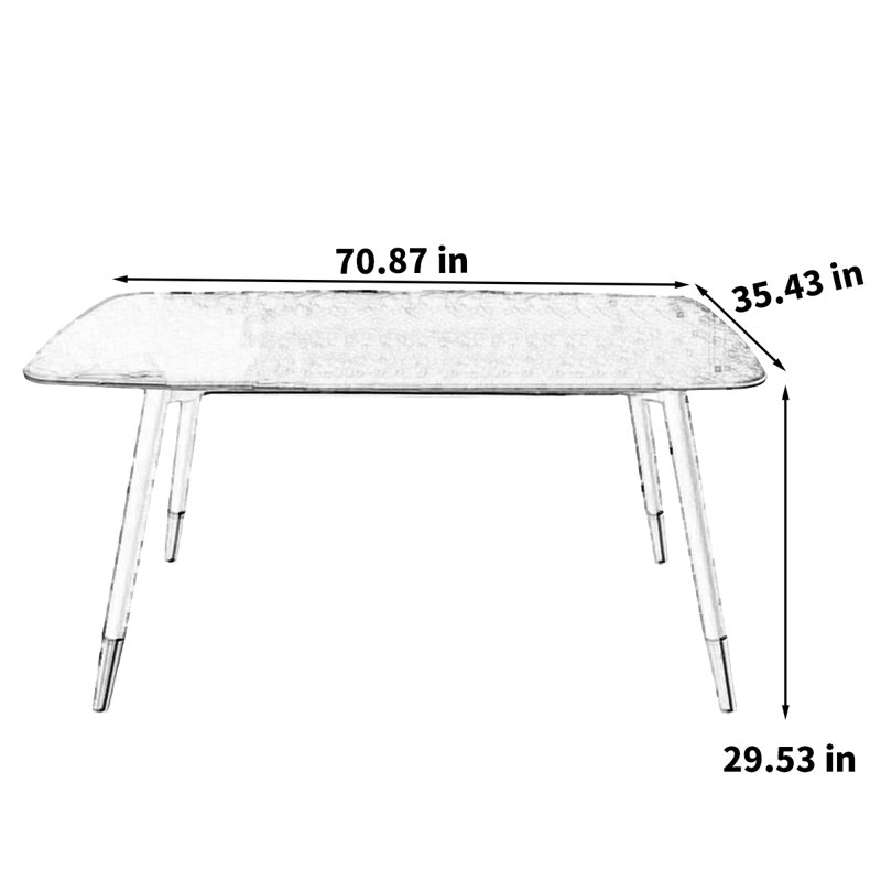 Fezaan, 29.53"H x 70.87"L x 35.43"W