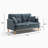 Upholstered 56.7'' Loveseat-1326545354