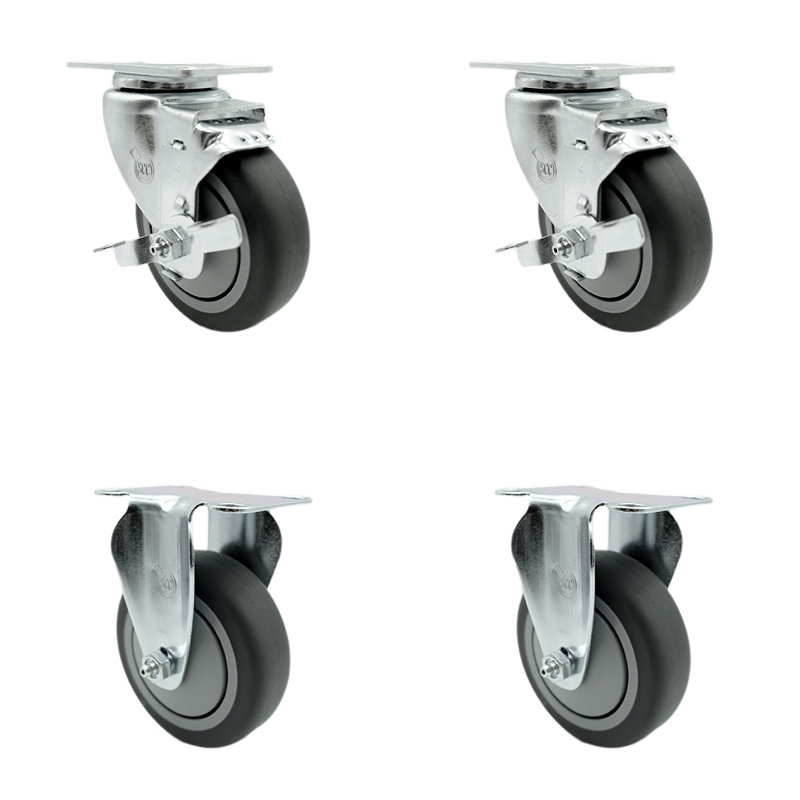 Thermoplastic Rubber Caster