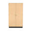 Armoire de rangement à plateau fourre-tout de classe diversifiée, l 48 po x P 22 po x H 84 po, 24 portes, fabrication en bois franc clair, portes doubles verrouillables, finition résistante aux produits chimiques, fabriquée aux États-Unis-9570783