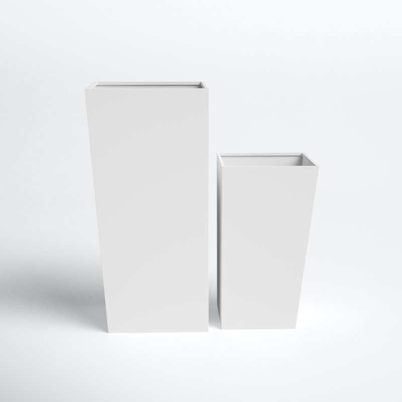 Isabelle Metal Pot Planter - Set of 2