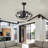 Ganessa 20'' Ceiling Fan with Light Kit-1752610900