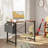31" Computer Desk with Metal Frame, Waterproof Surface & Storage Bag – Ideal for Office Use-958896038-958896043