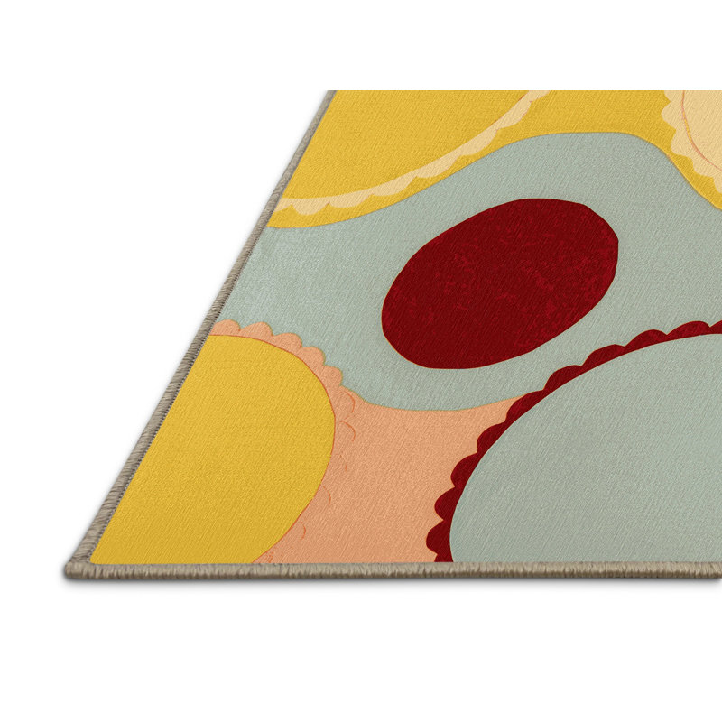 Spirited Pop Rug, Rectangle 6' x 9'