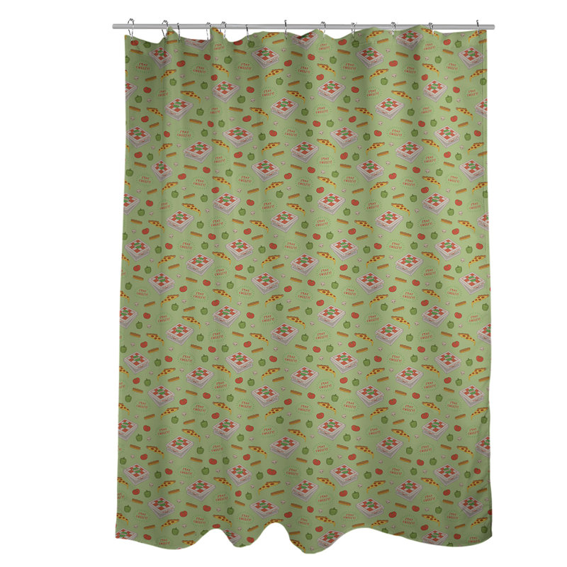 Rideau simple sower à pizza katelyn elizabeth classic, Vert clair