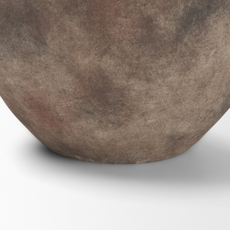 Vase en terre cuite Mattone 15,9H, 14.6L x 14.6W x 15.9H