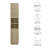 Render Tall Narrow Faux Travertine Linen Storage Cabinet In Travertine