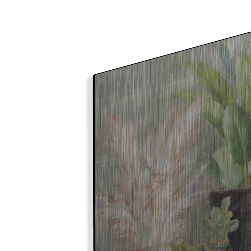  «Interior Garden 3» par Danhui Nai, art mural en métal, H 24 po x l 16 po