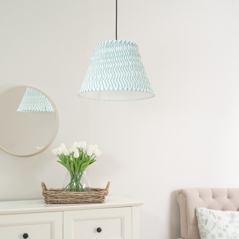 Riza Fabric Empire Lamp Shade ( Clip On ), 22cm H x 41cm W x 41cm D