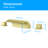 Waterfall 8 In. Widespread Double-Handle Bathroom Faucet Set 3-Holes Vanity Sink-121832756