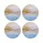 Sous-verres ronds en cuir Mosaico Mykonos-119015072