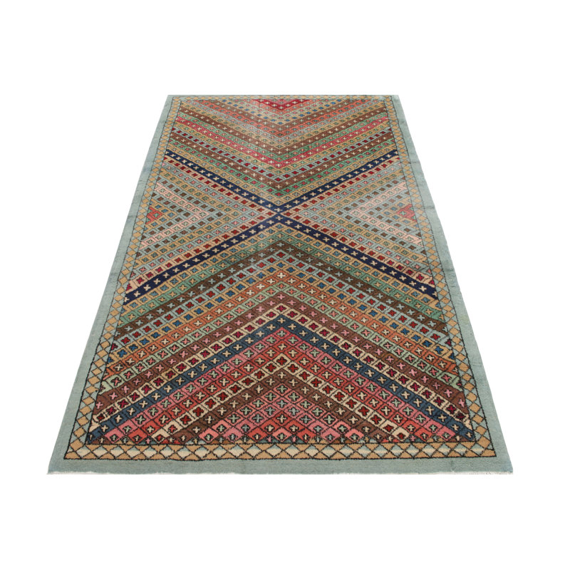 Pasha Wool Geometric Area Rug