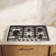 Surface de cuisson au gaz 30 po ROBAM Turbo Flame - 5 brûleurs en laiton, cuisinière au gaz convertible au gaz naturel / au gaz de pétrole liquéfié intégrée, protection antidéflagrante G513