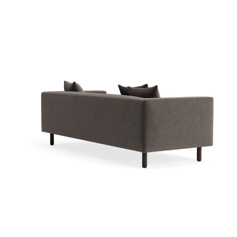 MTO - Mono 82" Sofa, Storm Velvet