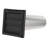 Deflecto® Supurr-Vent® 4-In. Louvered Dryer Vent Hood Kit With Collar And Aluminum Pipe, SVHABLK4