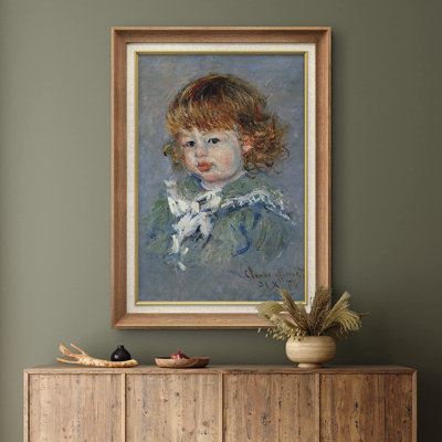 " Jean-Pierre Hoschede (Bebe Jean) " by Claude Monet