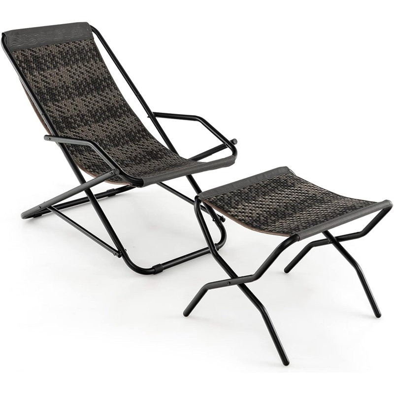 Talmage Folding Deck Chair