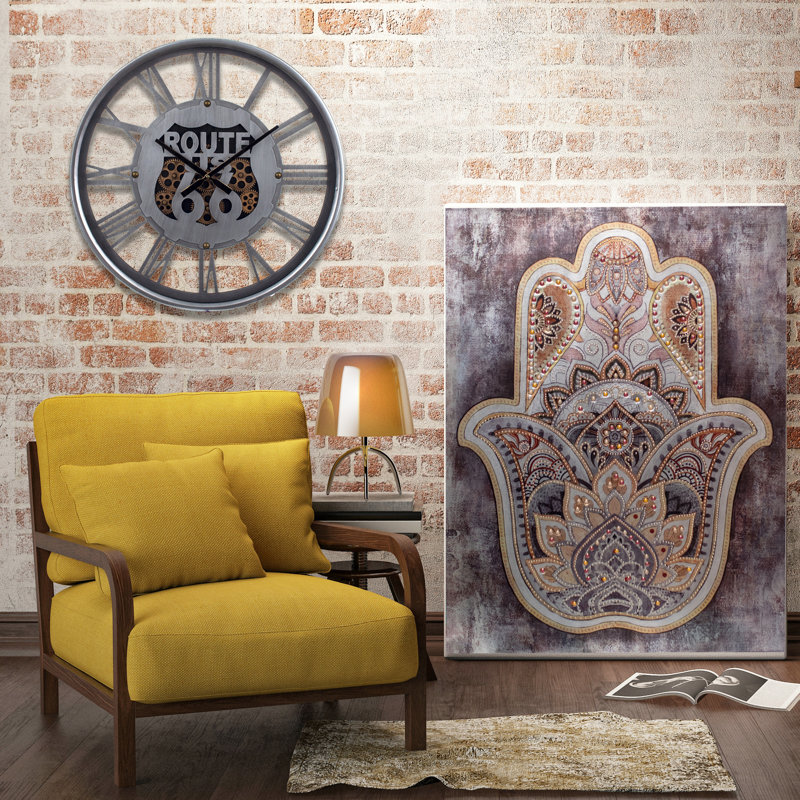 Peetz Metal Wall Clock