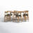 Gallman 6 - Person Four Leg Base Dining Set