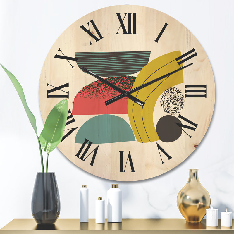 Horloge murale géométrique, Petit
