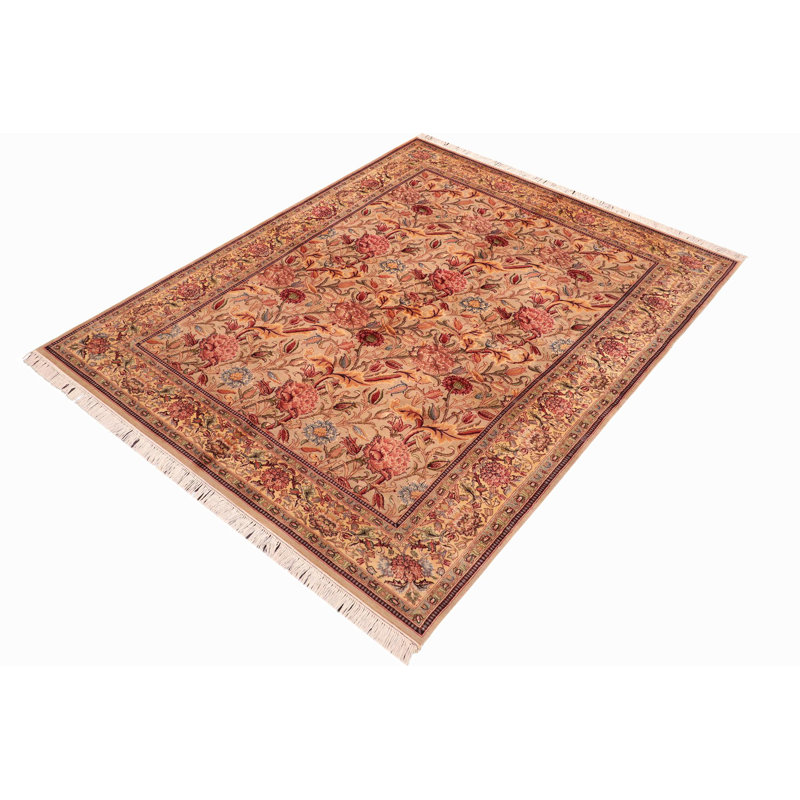 Pankratz Wool Floral Indoor Rug