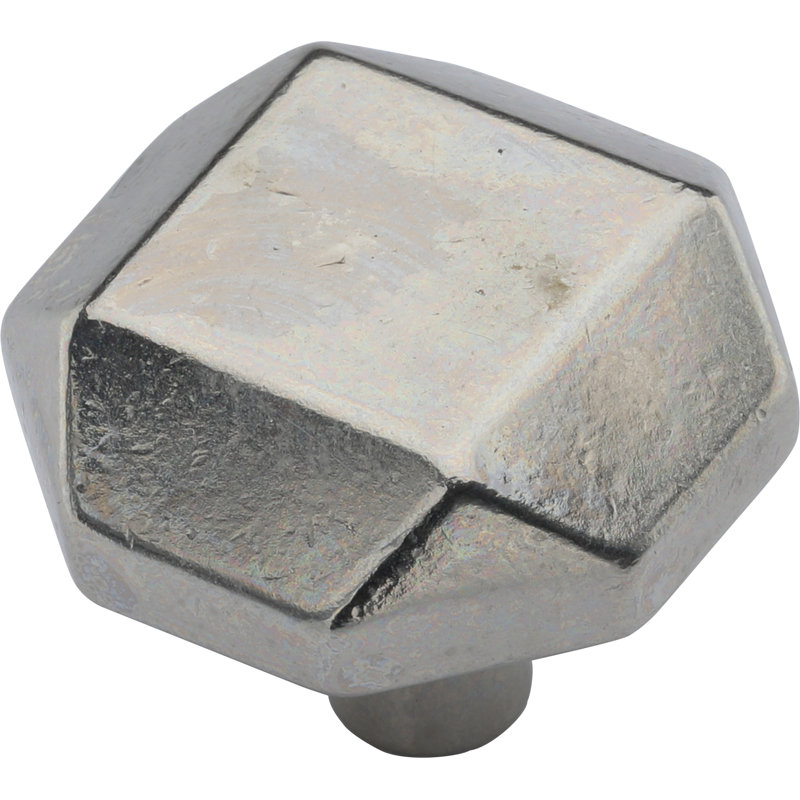 Poignée à facettes, Bronze blanc, 1.44