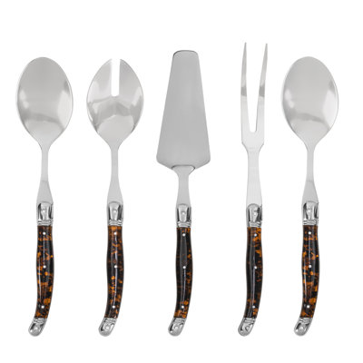 5 Piece Stainless Steel Hostess Set