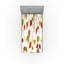 Drap-housse orange Ambesonne-106771441-106771390