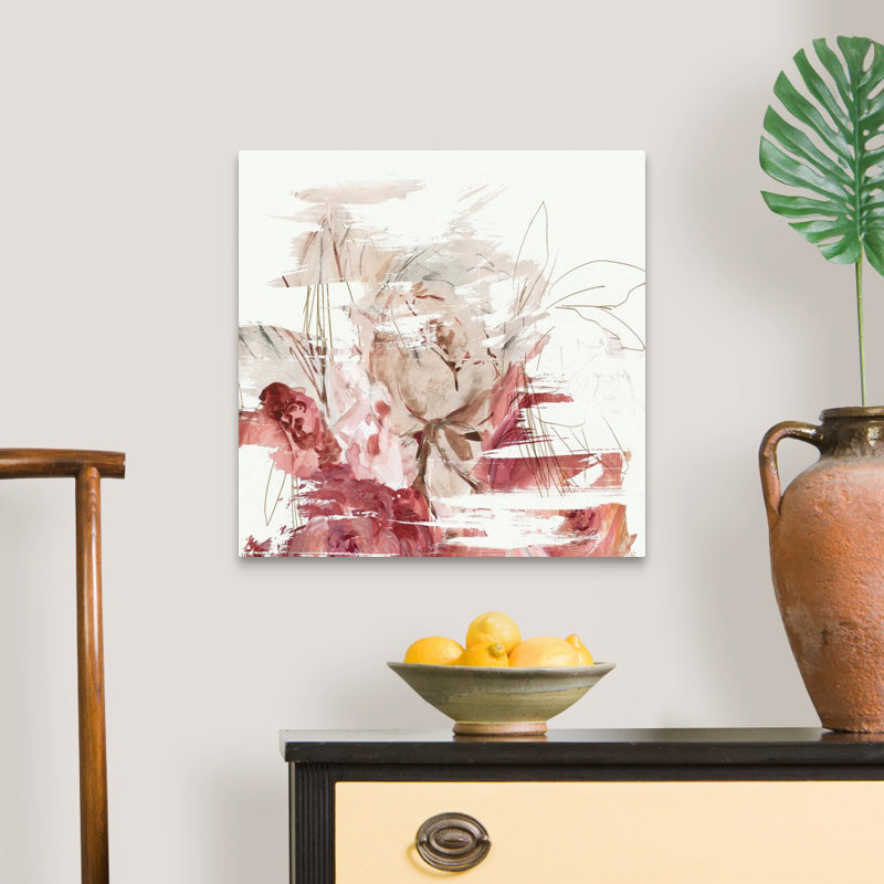 « Crimson Lust II » par PI studio-reproduction d’art sur toile, Toile tendue, H 20 po x l 20 po x P 1,25 po