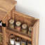 Armoire de cuisine avec tablettes réglables brun-118674993