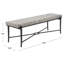 Banc avec coussin Zhanna-680911406