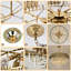 Lustre gradué à niveaux 17 lumières Melar-481268160