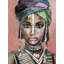 Coral Ethnic by Grant Wood - Wrapped Canvas Painting