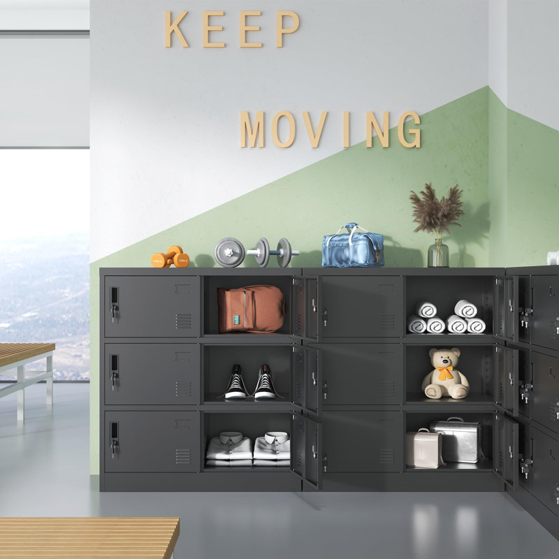 Lauralea 35.5'' Wide Storage Cabinet, Black