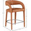 Tabouret de comptoir en simili cuir Arthur-William-73672585