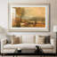 Château de Lulworth, Dorset, vers 1820 - J.M.W. Turner - Estampe encadrée sur mesure-987348484-987348530-987348540