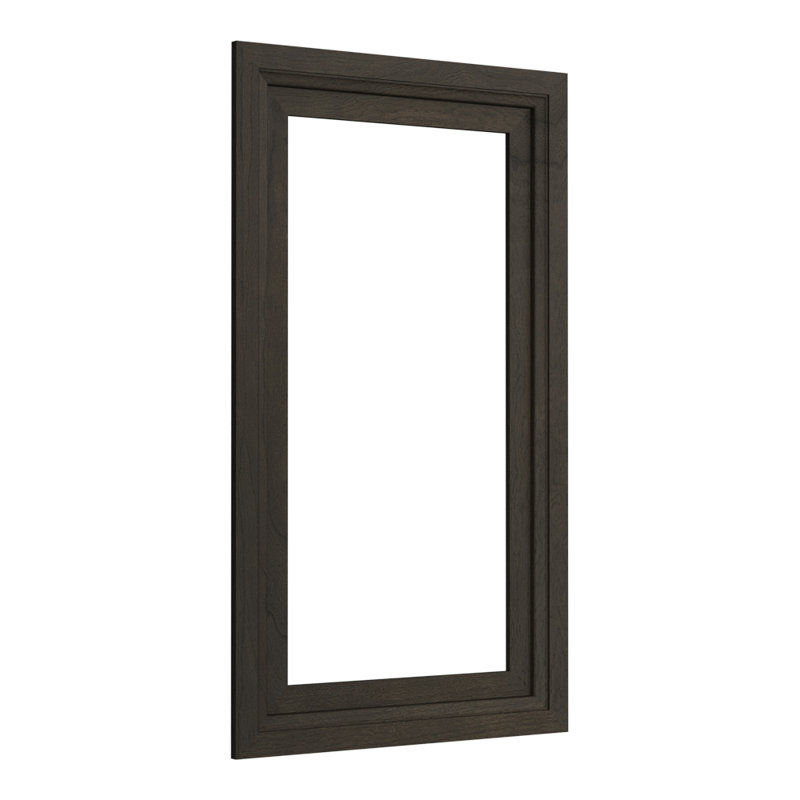 Damask® Medicine Cabinet Surround, 15" Wide, Felt Gray