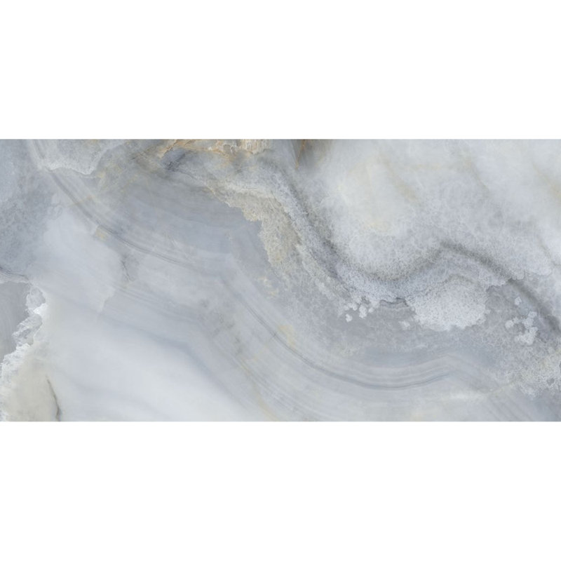 Carreau de porcelaine mat 12 "x 24" Nova, Azul mat